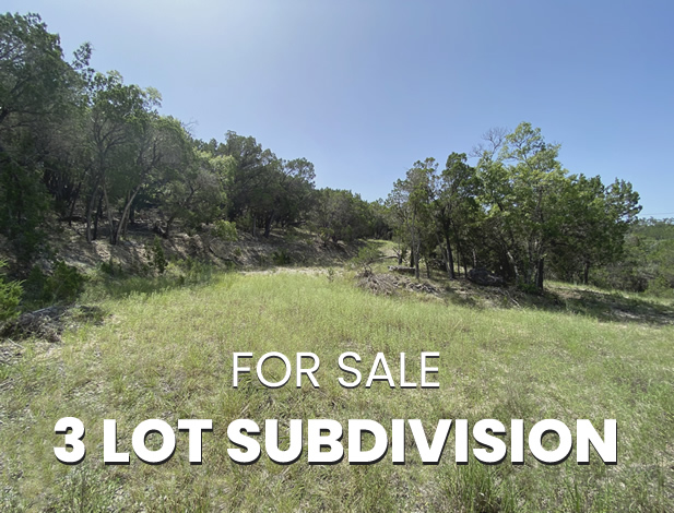 3 Lot Subdivision in Jonestown